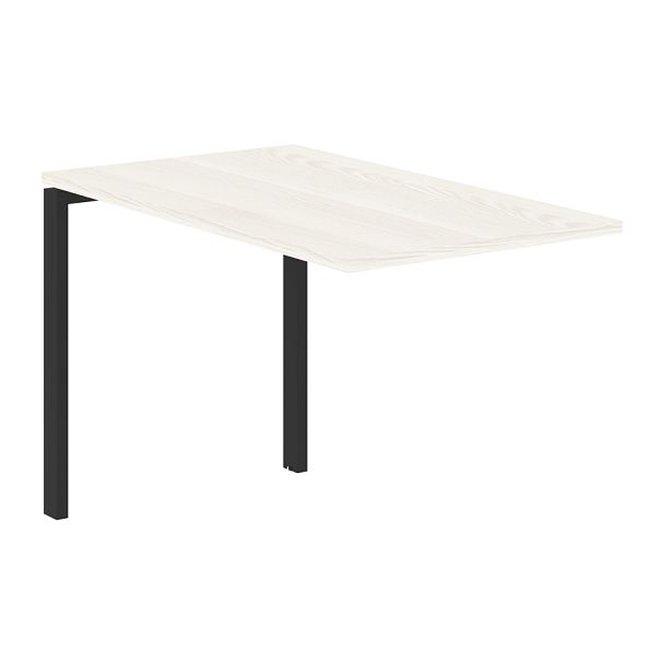 Брифинг-приставка EUB 1167 Ясень Траун/Черный 1160х670х750 EDIS - Вид 1