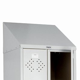 Крыша наклонная к шкафу металлическому для одежды BRABIX LK 21-80/ПРАКТИК LS 21-80, S23099501702 - Фото предпросмотра