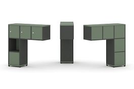 Concept Надставка низкая CN.ONN-006 Кобо/Антрацит/Металл Антрацит 1099*365*1130 - Фото предпросмотра