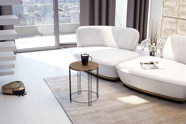 Столик журнальный Sheffilton SHT-CT53-1 тирион/черный муар - Вид 7