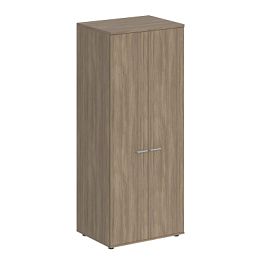 Гардероб Sigma 800х600х1955, з.ст ЛДСП 16 мм / корпус: дуб темный; фасады: дуб темный - Фото предпросмотра