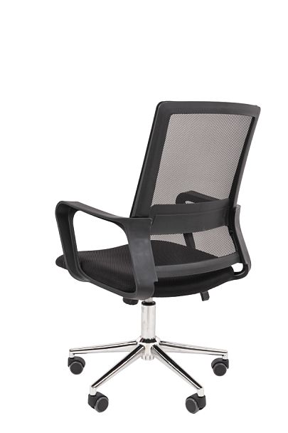 Офисное кресло Chairman 606 Россия TW черный хром - Вид 6