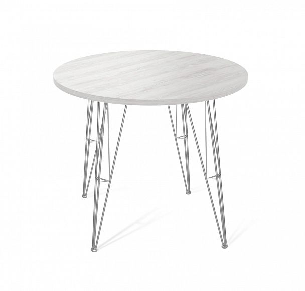 Стол Sheffilton SHT-TU10/TT 80 ЛДСП хром лак/сосна касцина - Вид 2