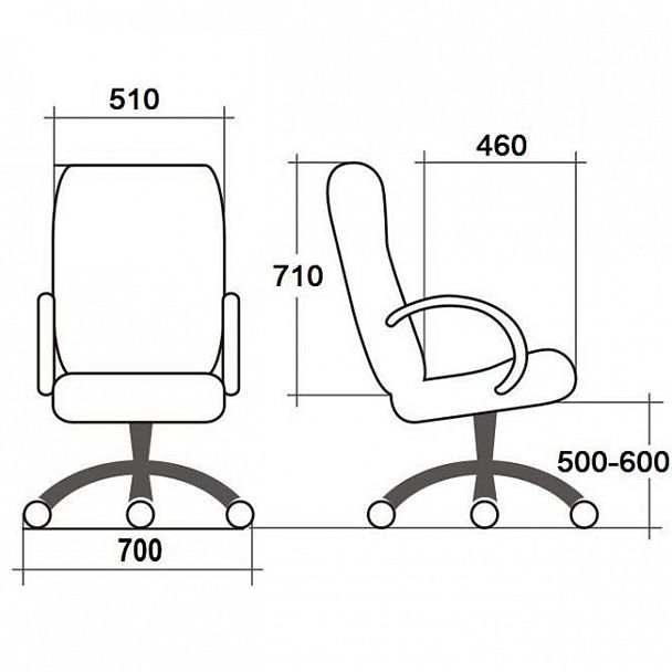 Кресло "Сенатор" экстра - Вид 4