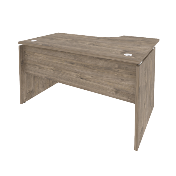 Onix Стол эргономичный левый O.SA-2 (L) Тиквуд темный 1380*980*750 (720/460) - Вид 1