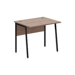 Стол прямой СП-1P Ясень Шимо/Черный 900х720х755 IMAGO PLUS - Фото предпросмотра