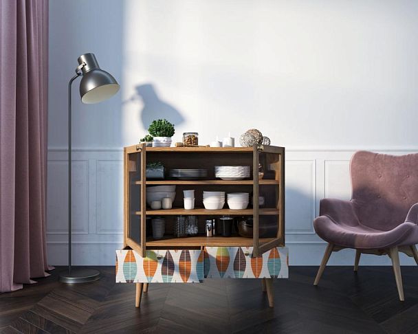 Буфет низкий Berber принт 48 арт BB47/Print_48 - Вид 2