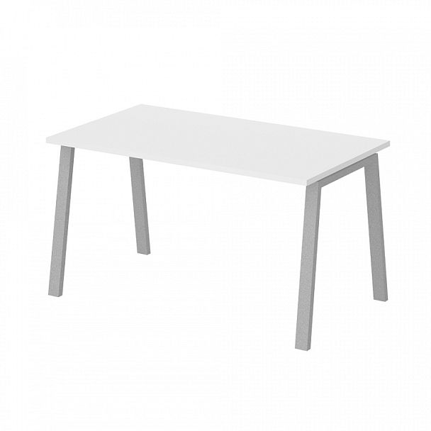 Столы рабочие "Компьютерные столы"  ПК-ТНП-СТ140Х80/МКА-В2-972 серый - Вид 1