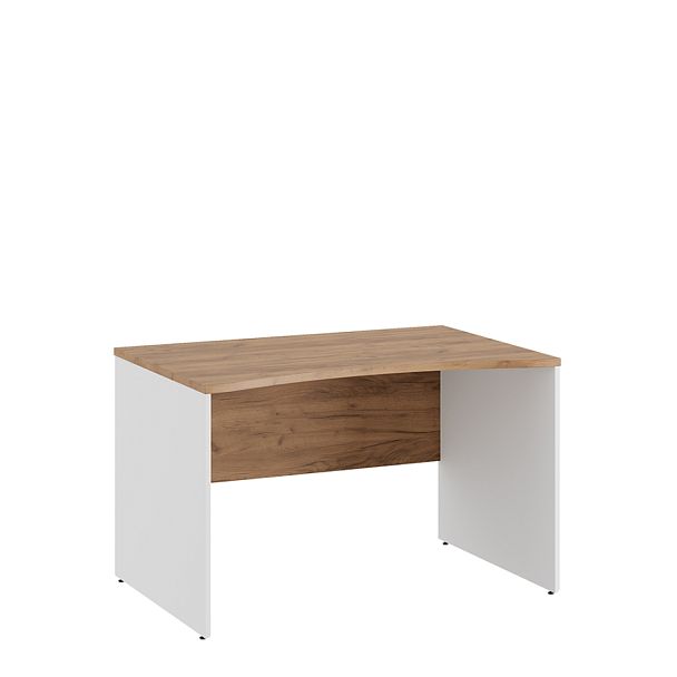 Стол линза Tess 120x80x75 дуб крафт золотой - Вид 1