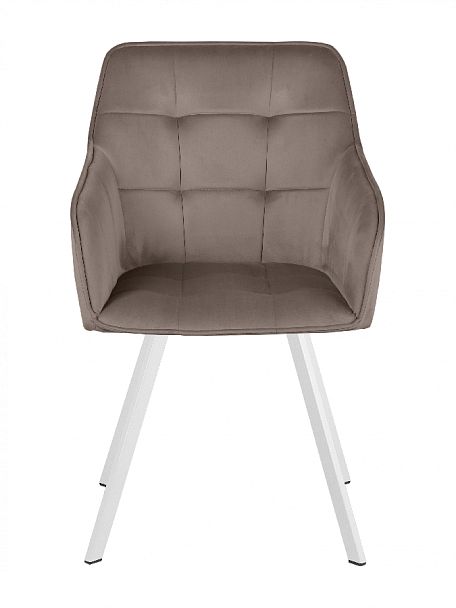 Комплект кресел поворотных Мони, Confetti mocco/белый, 3 шт. - Вид 3