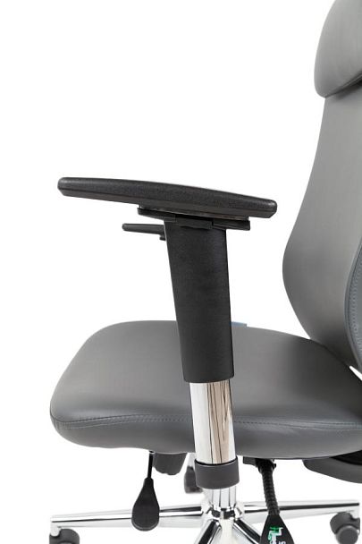 Офисное кресло Chairman 500LUX Россия экокожа cерый - Вид 13