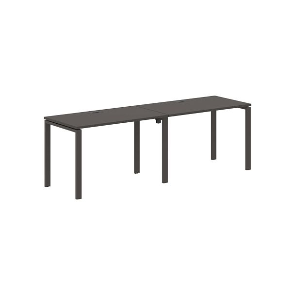 Стол 2-х местный EUWST 2367 Мокко/Мокко 2326х670х750 EDIS - Вид 1