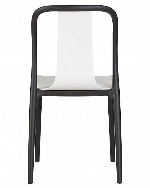 Стул обеденный DOBRIN ADAM (черный/белый) - Вид 5
