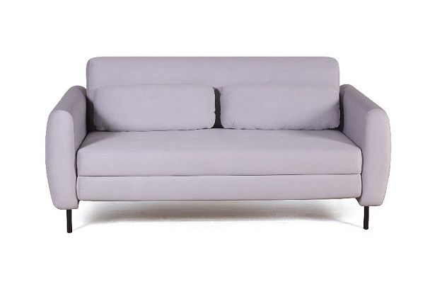 Siena диван-кровать прямой с подлокотниками, бархат 04 - Вид 7