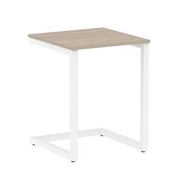 Home Office Стол письменный VR.SP-2-58 Дуб аттик/Белый металл 580*600*750 - Фото предпросмотра