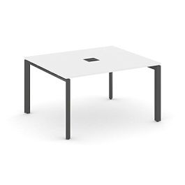 Style Project Next Стол переговорный SN-59P.SPRG-032 Белый/Металл Антрацит 1180*1180*750 - Фото предпросмотра