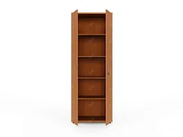 UNITY РШ3-02 ВИШНЯ Закрытый шкаф Прямой 730x380x1966 - Фото предпросмотра