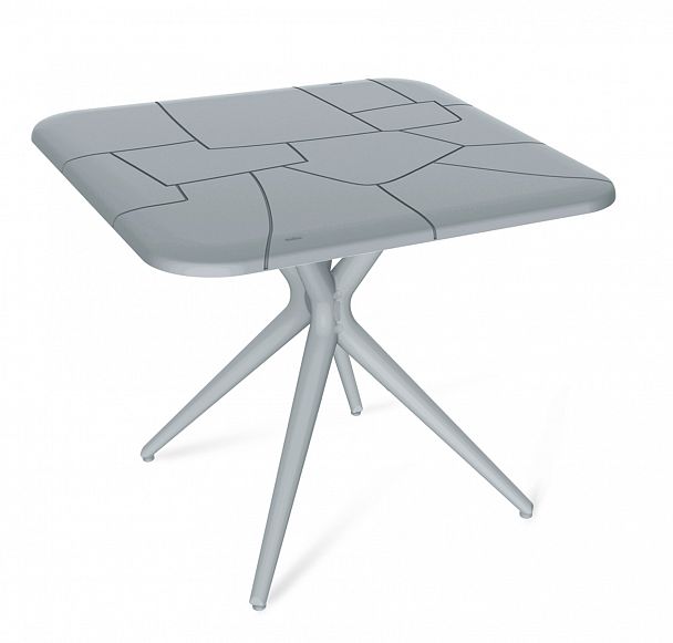 Стол Sheffilton SHT-TU30/TT30 83/83 серый/серый - Вид 2