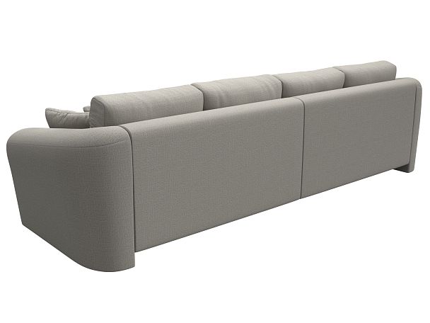 Диван прямой Милтон Рогожка бежевый - Вид 6