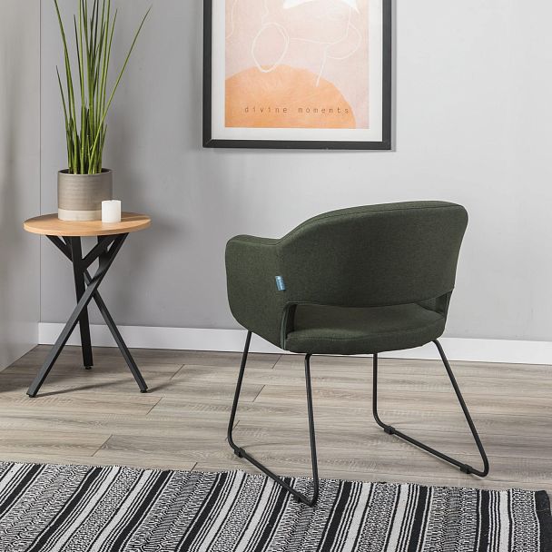 Кресло Oscar тёмно-зеленый/Линк - Вид 10