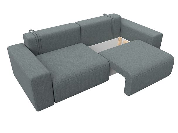 Диван прямой Лига-036 НПБ Классик Рогожка серый - Вид 7