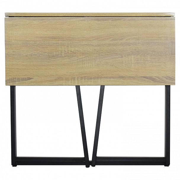 Стол на металлокаркасе BRABIX "LOFT CD-001", 800х440х740 мм, складной, цвет дуб натуральный, 641211 - Вид 6