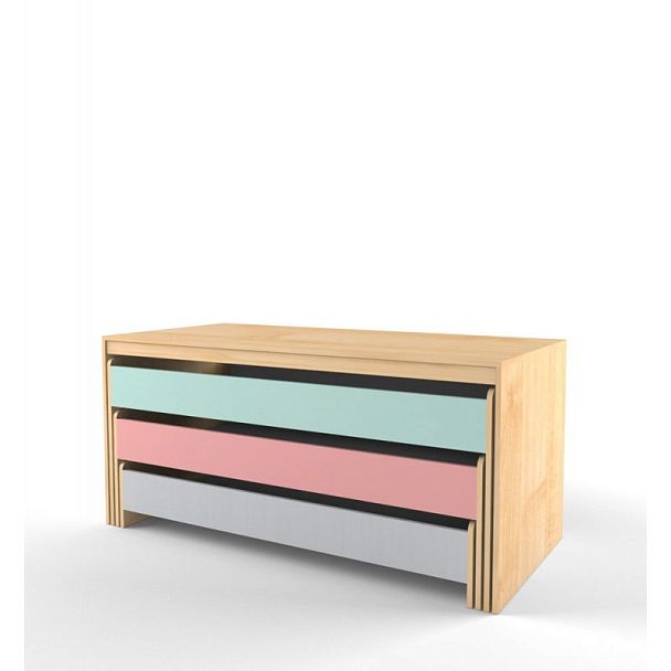 Кровать детская многоярусная Скандинавия (без тумбы) - Вид 2