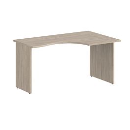 Стол эргономичный Sigma 1600х900х750 правый/ цвет: дуб светлый - Фото предпросмотра