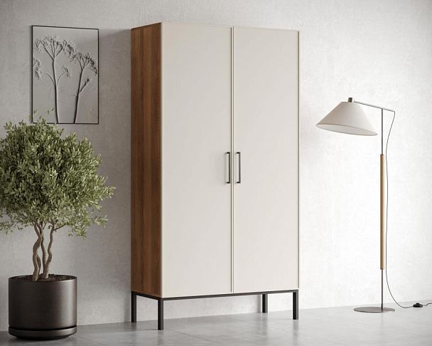 Шкаф двухдверный Nicole арт NEM091 - Вид 3