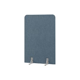 Перегородка акустическая прямая Everprof EVO Acoustic на опорах 1000х28х1500 Ткань Romeo 10 - Фото предпросмотра