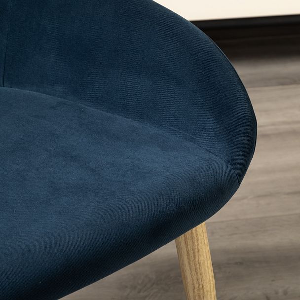 Кресло Kent Diag blue/нат.дуб - Вид 11