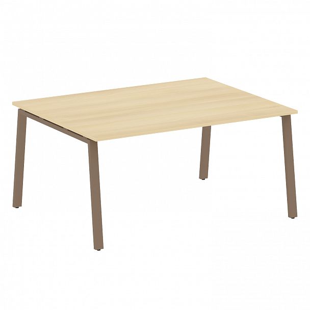 Стол для переговоров "Metal System" БА.ПРГ-1.4 акация/мокко - Вид 1