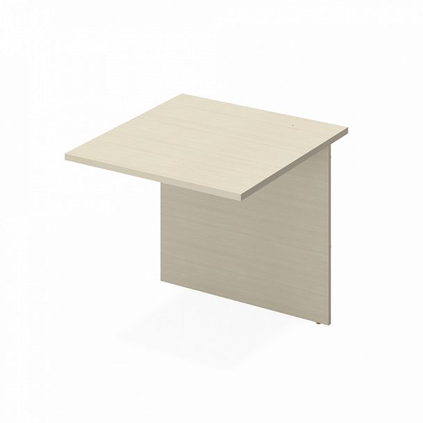 Модуль стойки-ресепшн прямой низкий "Имидж" ПК-ИМД-СКР80Х85/Н-В3-99 клен - Вид 1