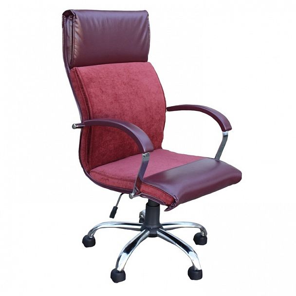 Кресло руководителя "Гранд" хром - Вид 2