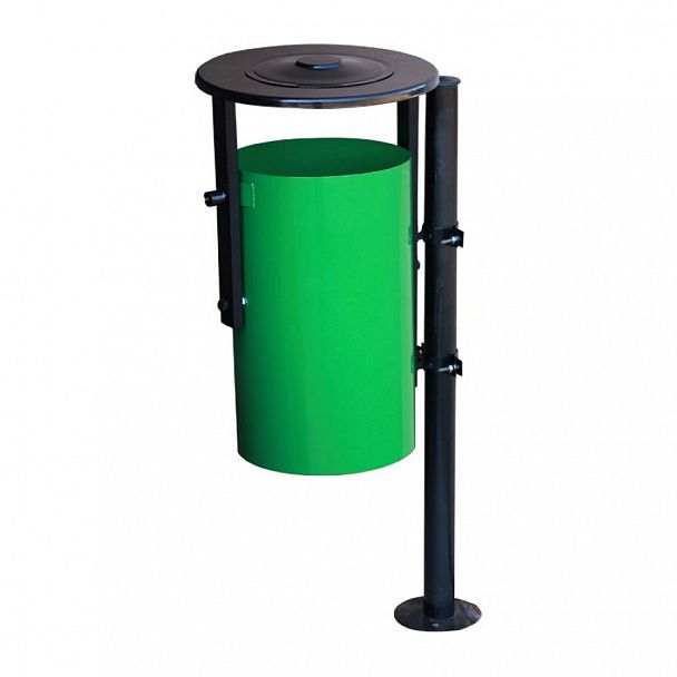 Урна "Замок на стойке" - Вид 1