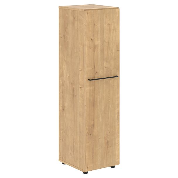 Шкаф колонка с глухой дверью LMC 40.1 Дуб Бофорд 400х430х1517 LOFTIS - Вид 1