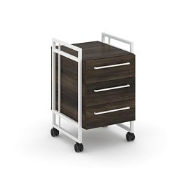 Rift Direct Тумба мобильная RF.TMR-001 Дуб Мали/Металл Белый 424*500*680 - Фото предпросмотра