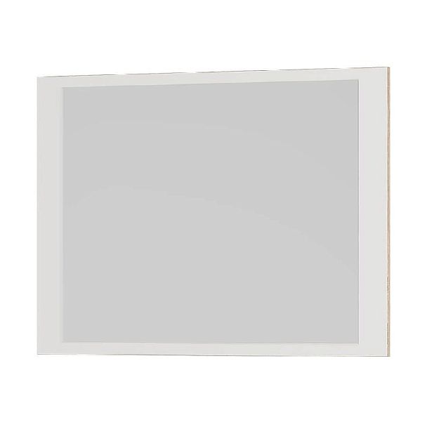 "Сакура" зеркало (800х600) дуб сонома/белый - Вид 1