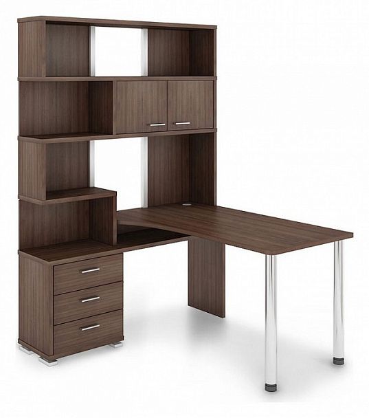 Стол компьютерный СР-420/130 Шамони левый - Вид 1