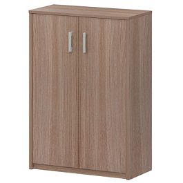 Стеллаж средний закрытый А-304/А-604 Темный шимо 770x364x1231 Арго - Фото предпросмотра