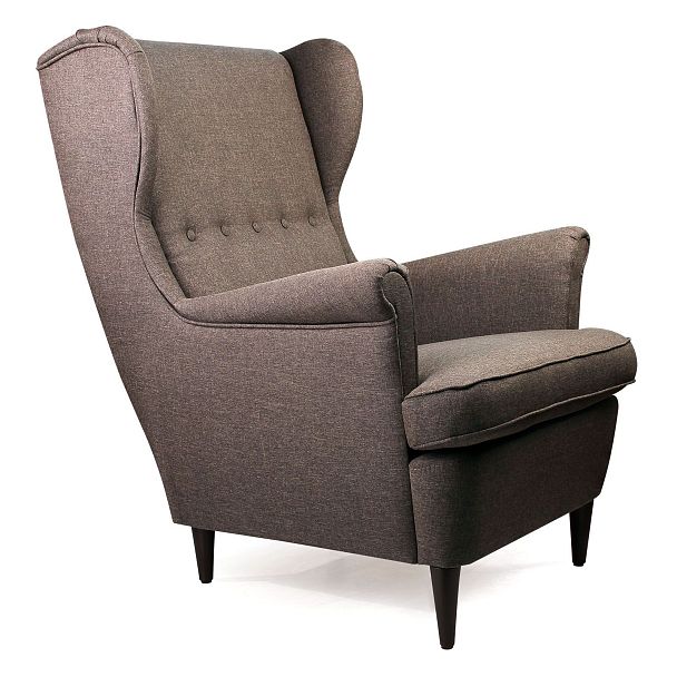 Кресло Redford, рогожка коричневый - Вид 3