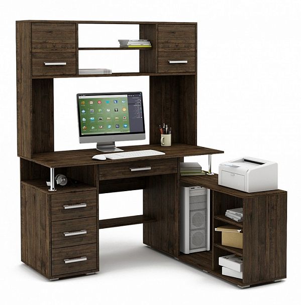 Стол письменный Амбер-24Я - Вид 1