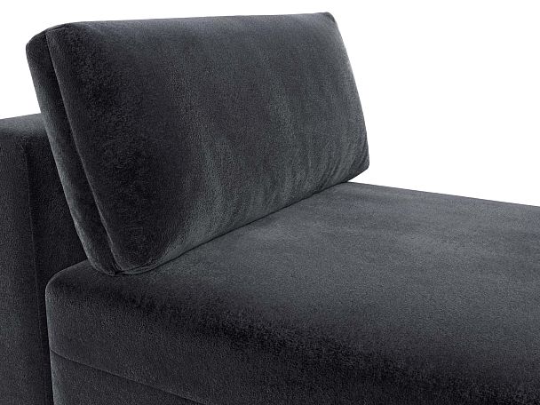 Модуль канапе Лига-060 НПБ Велюр серый - Вид 3