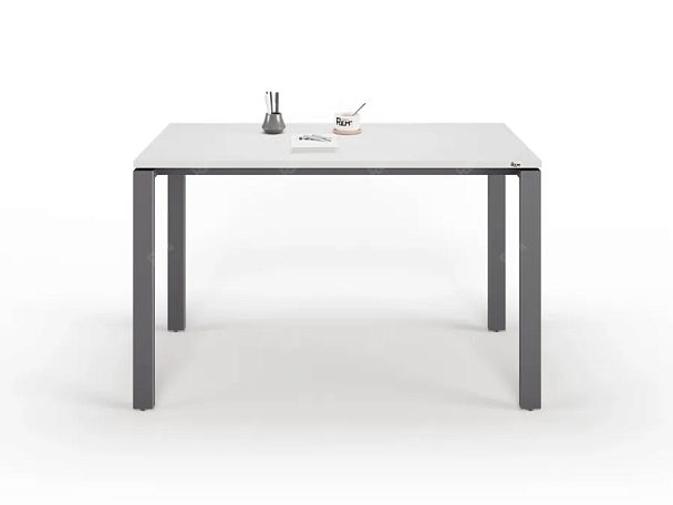 ЛАЙТ / LIGHT RLG015-12x6 Прямоугольный стол 120x60x75 Белый - Вид 3