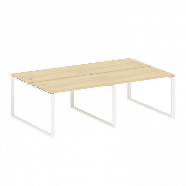 Рабочая станция "Metal System" БО.СМ-4.2 акация/белый - Вид 1