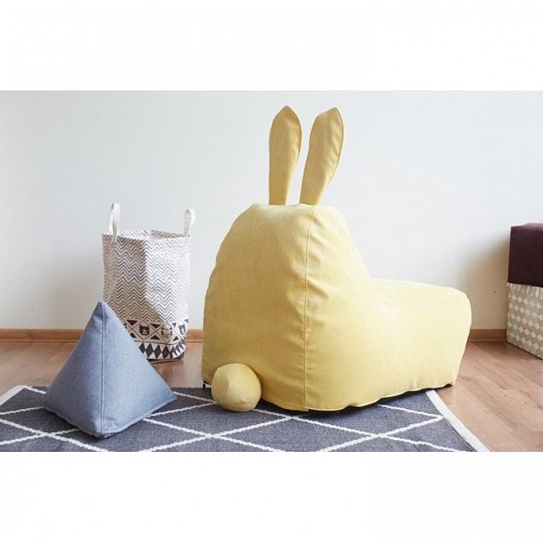 Пуф бескаркасный "Пуф-заяц" большой - Вид 6