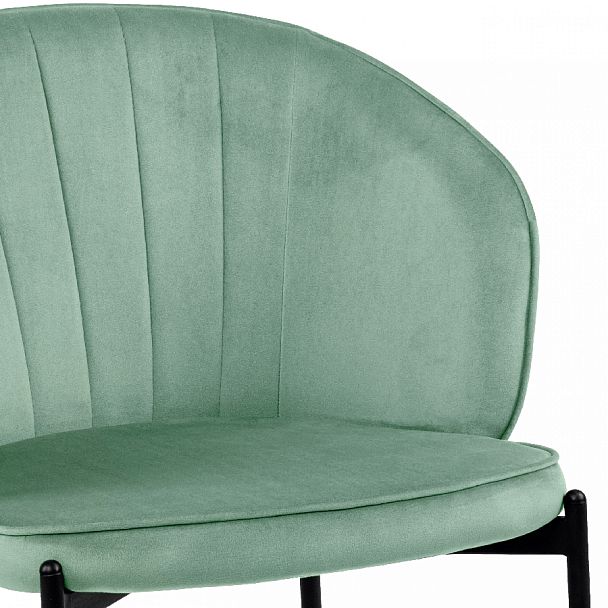 Комплект кухонных стульев Миэль мятный велюр/черный, 3 шт. - Вид 8