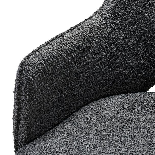 Стул Ralf Vent темно-серый/черный - Вид 6