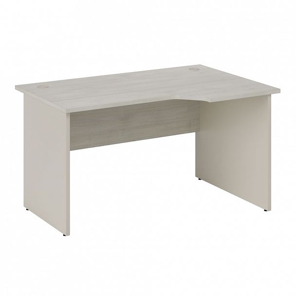 Стол эргономичный правый New Line 135x90x75 дуб шамони светлый - Вид 1