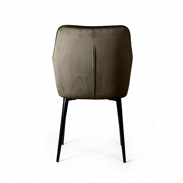 Стул Berg, бархат коричневый 12 - Вид 4